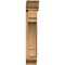 Ekena Millwork Merced Traditional Smooth Bracket w/ Offset Brace, Western Red Cedar, 7 1/2"W x 30"D x 42"H BKT0806X30X42MRC01SWR - alternate 2
